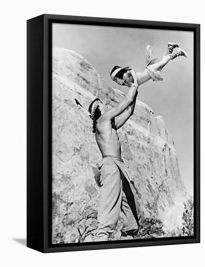 Son of Cochise, 1954 (Taza, Son of Cochise)-null-Framed Premier Image Canvas