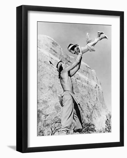 Son of Cochise, 1954 (Taza, Son of Cochise)-null-Framed Photographic Print