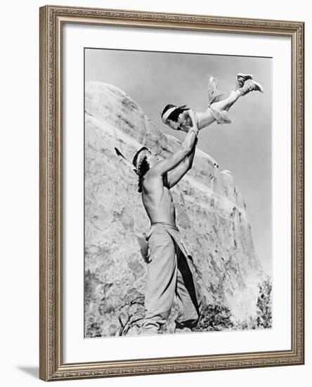 Son of Cochise, 1954 (Taza, Son of Cochise)-null-Framed Photographic Print