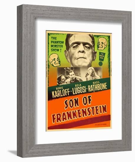 Son of Frankenstein, 1939-null-Framed Premium Giclee Print