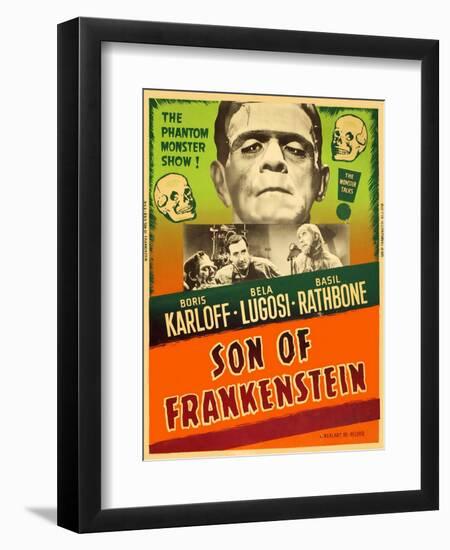 Son of Frankenstein, 1939-null-Framed Premium Giclee Print