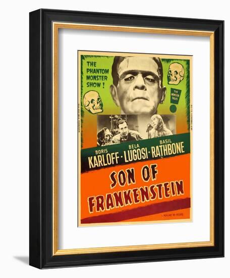 Son of Frankenstein, 1939-null-Framed Premium Giclee Print