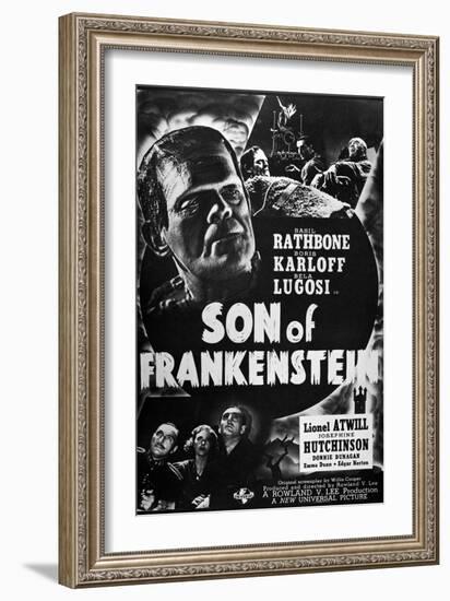 Son of Frankenstein, 1939-null-Framed Giclee Print