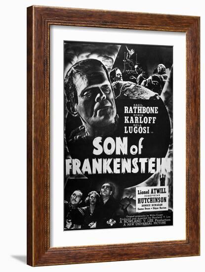 Son of Frankenstein, 1939-null-Framed Giclee Print