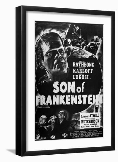 Son of Frankenstein, 1939-null-Framed Giclee Print