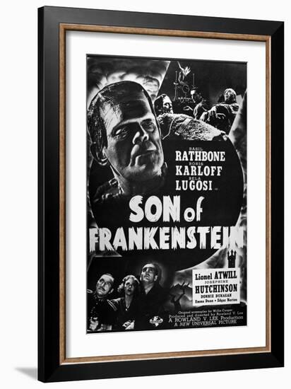 Son of Frankenstein, 1939-null-Framed Giclee Print