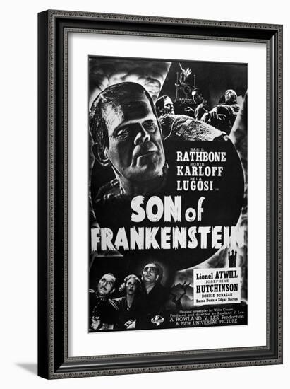 Son of Frankenstein, 1939-null-Framed Giclee Print