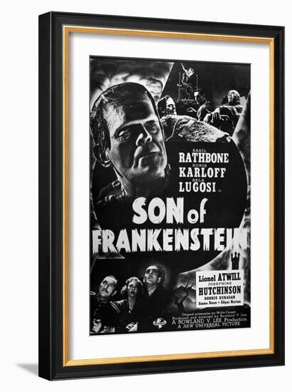 Son of Frankenstein, 1939-null-Framed Giclee Print