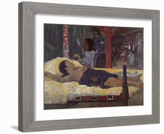 Son of God (Te Tamari No Atu), 1896-Paul Gauguin-Framed Giclee Print