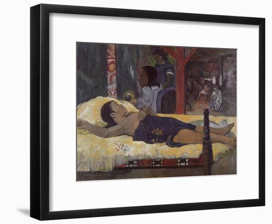 Son of God (Te Tamari No Atu), 1896-Paul Gauguin-Framed Giclee Print