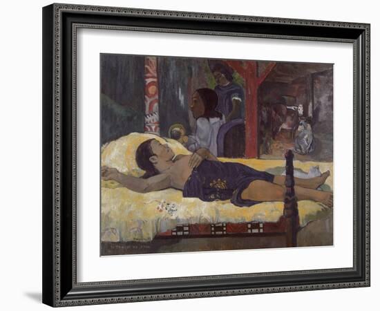 Son of God (Te Tamari No Atu), 1896-Paul Gauguin-Framed Giclee Print