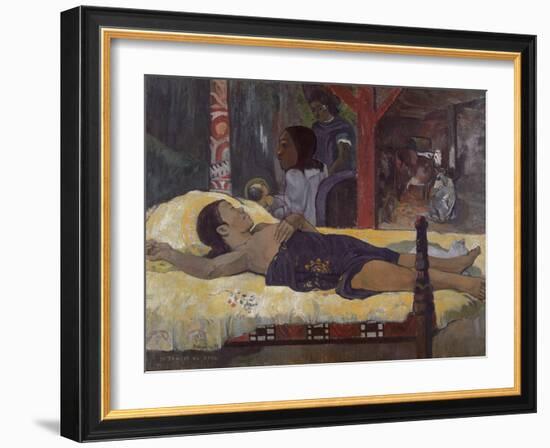 Son of God (Te Tamari No Atu), 1896-Paul Gauguin-Framed Giclee Print