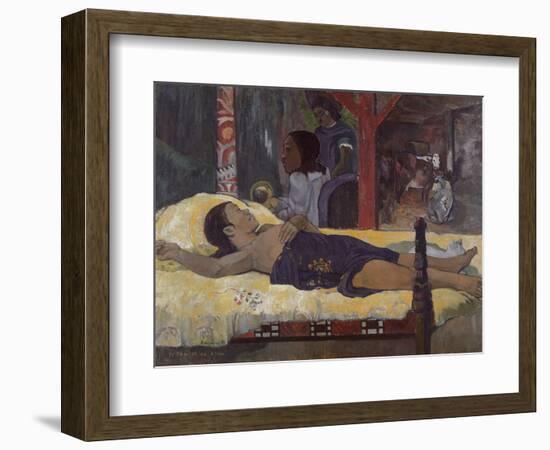 Son of God (Te Tamari No Atu), 1896-Paul Gauguin-Framed Giclee Print