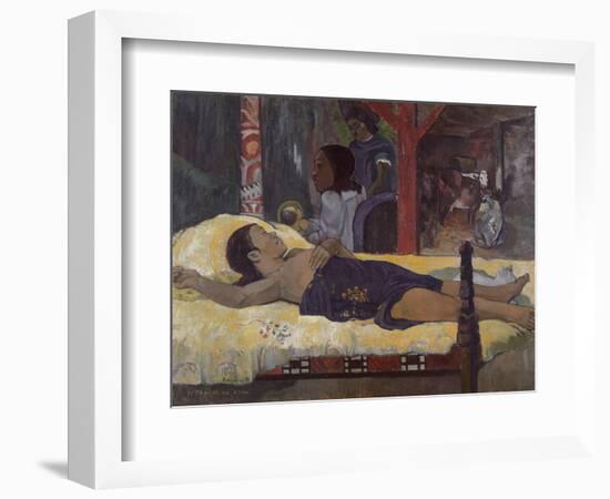 Son of God (Te Tamari No Atu), 1896-Paul Gauguin-Framed Giclee Print