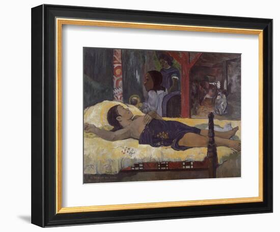 Son of God (Te Tamari No Atu), 1896-Paul Gauguin-Framed Giclee Print
