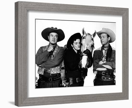 Son of Paleface, Bob Hope, Jane Russell, Trigger, Roy Rogers, 1952-null-Framed Photo