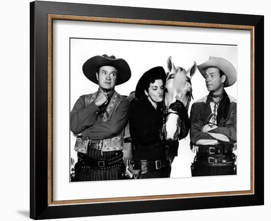 Son of Paleface, Bob Hope, Jane Russell, Trigger, Roy Rogers, 1952-null-Framed Photo