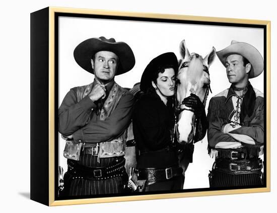 Son of Paleface, Bob Hope, Jane Russell, Trigger, Roy Rogers, 1952-null-Framed Stretched Canvas