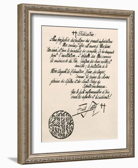 Son of Stars-Erik Satie-Framed Giclee Print