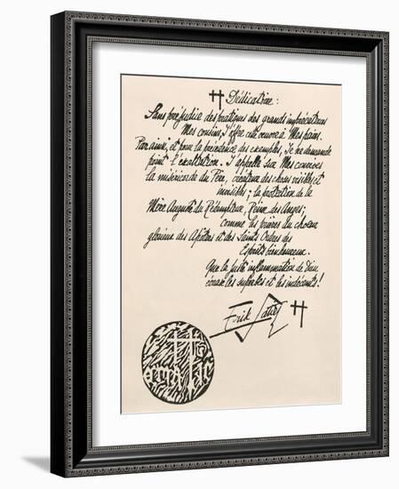 Son of Stars-Erik Satie-Framed Giclee Print