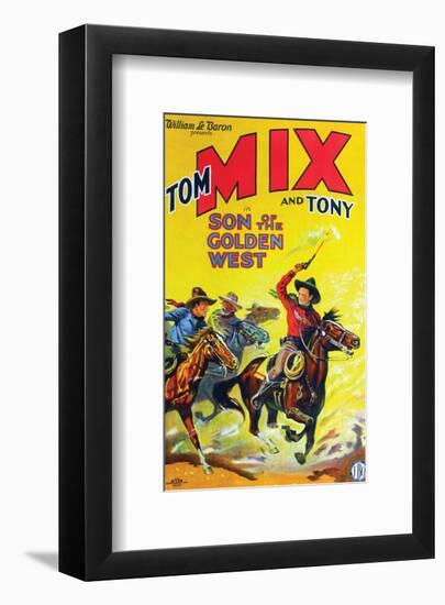 Son Of The Golden West - 1928-null-Framed Giclee Print