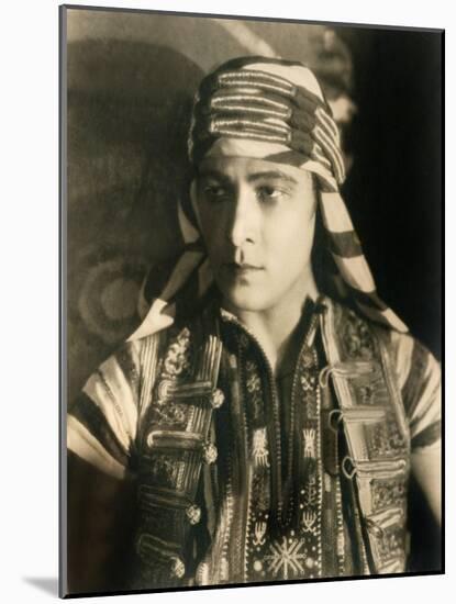 SON OF THE SHEIK, Rudolph Valentino, 1926-null-Mounted Art Print