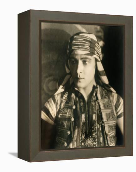 SON OF THE SHEIK, Rudolph Valentino, 1926-null-Framed Stretched Canvas