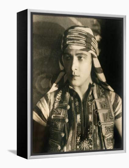 SON OF THE SHEIK, Rudolph Valentino, 1926-null-Framed Stretched Canvas