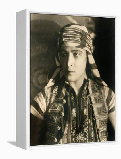 SON OF THE SHEIK, Rudolph Valentino, 1926-null-Framed Stretched Canvas