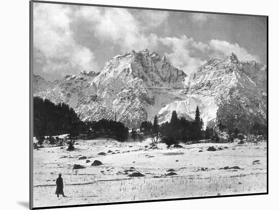 Sonamarg Mountains, Kashmir, India, Early 20th Century-F Bremner-Mounted Giclee Print