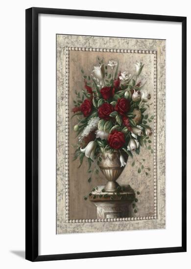 Sonata in Red-Welby-Framed Art Print