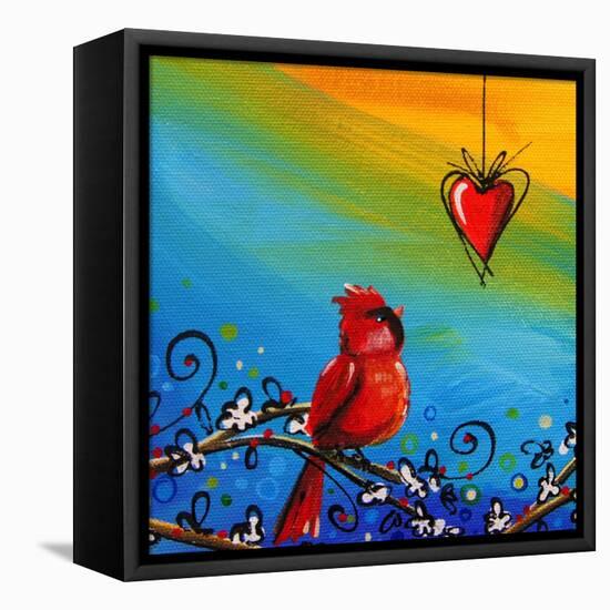 Song Bird V-Cindy Thornton-Framed Premier Image Canvas