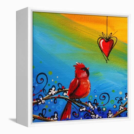 Song Bird V-Cindy Thornton-Framed Premier Image Canvas