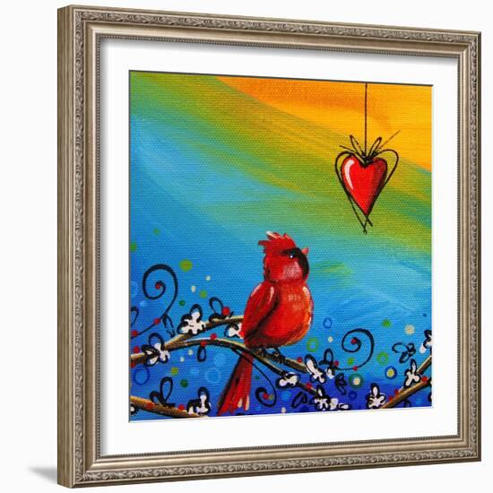 Song Bird V-Cindy Thornton-Framed Giclee Print