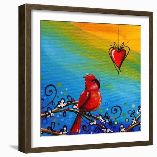 Song Bird V-Cindy Thornton-Framed Giclee Print