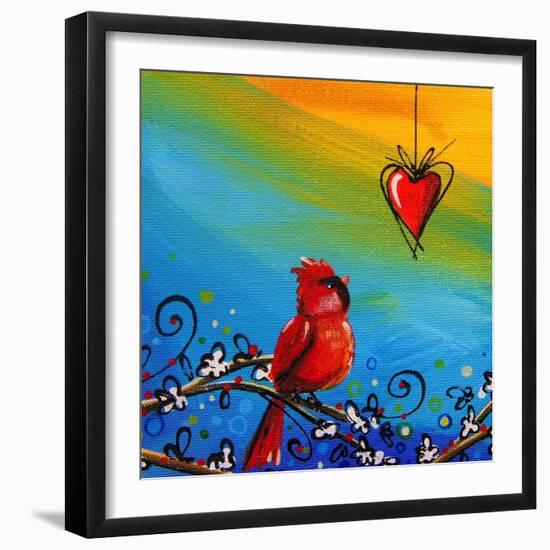 Song Bird V-Cindy Thornton-Framed Giclee Print