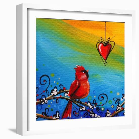 Song Bird V-Cindy Thornton-Framed Giclee Print