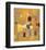 Song in Gold-Nancy Ortenstone-Framed Art Print