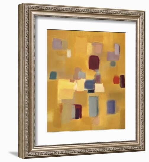 Song in Gold-Nancy Ortenstone-Framed Art Print