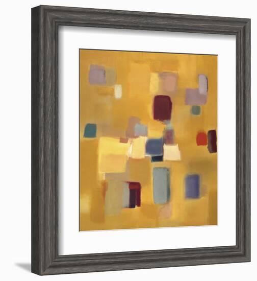 Song in Gold-Nancy Ortenstone-Framed Art Print