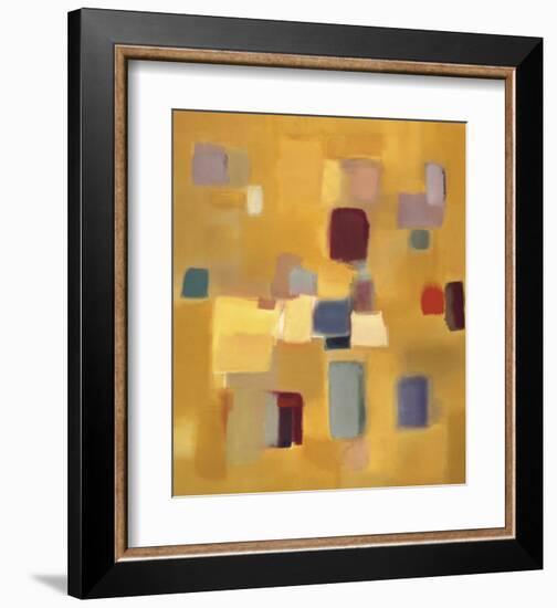 Song in Gold-Nancy Ortenstone-Framed Art Print