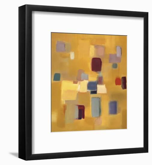 Song in Gold-Nancy Ortenstone-Framed Art Print