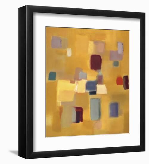 Song in Gold-Nancy Ortenstone-Framed Art Print