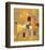 Song in Gold-Nancy Ortenstone-Framed Art Print