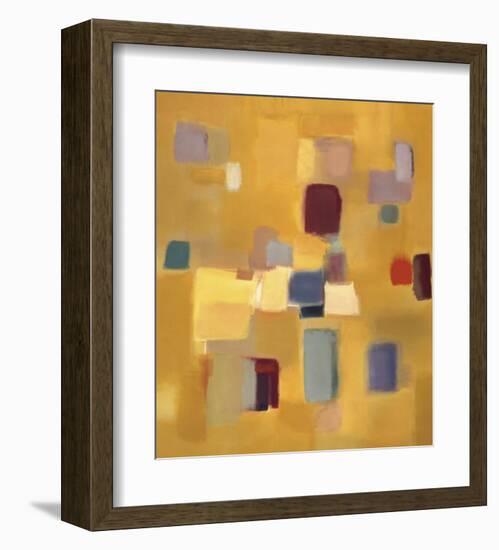 Song in Gold-Nancy Ortenstone-Framed Art Print