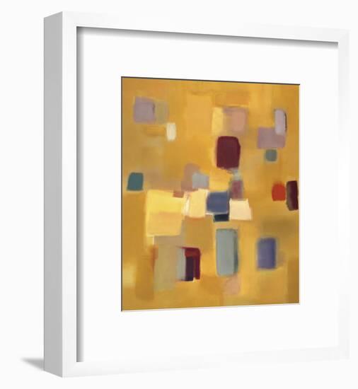 Song in Gold-Nancy Ortenstone-Framed Art Print