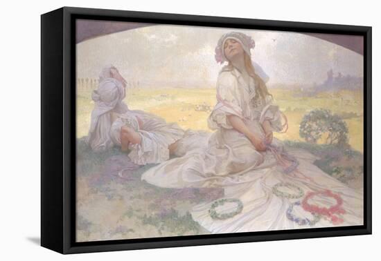 Song of Bohemia, c.1930-Alphonse Mucha-Framed Premier Image Canvas