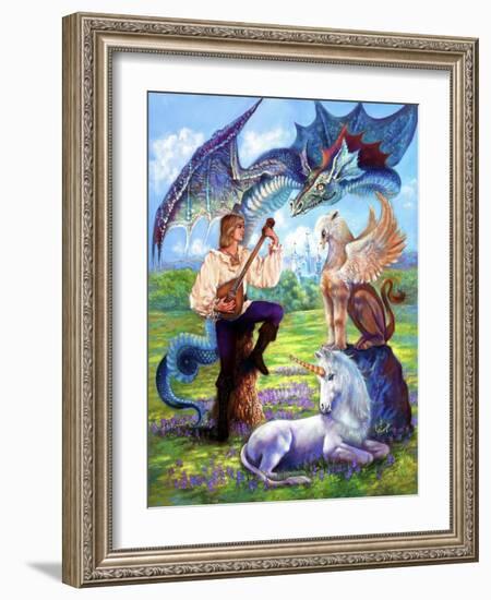 Song of Fantasy-Judy Mastrangelo-Framed Giclee Print