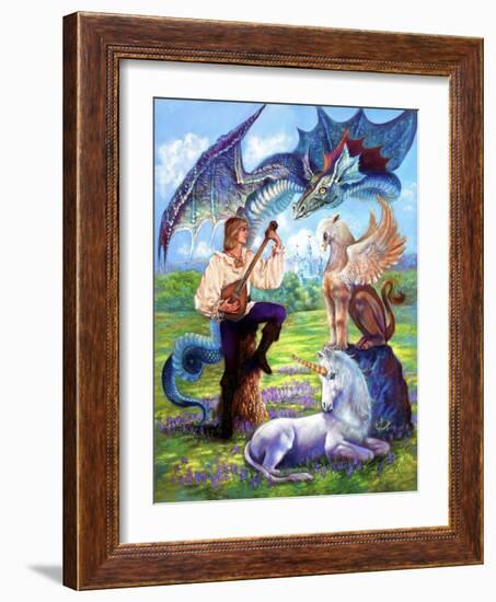 Song of Fantasy-Judy Mastrangelo-Framed Giclee Print