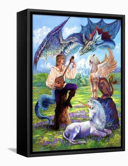 Song of Fantasy-Judy Mastrangelo-Framed Premier Image Canvas